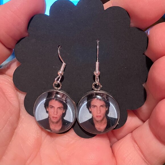 Rick Springfield Dangle Earrings - Picture 1 of 1